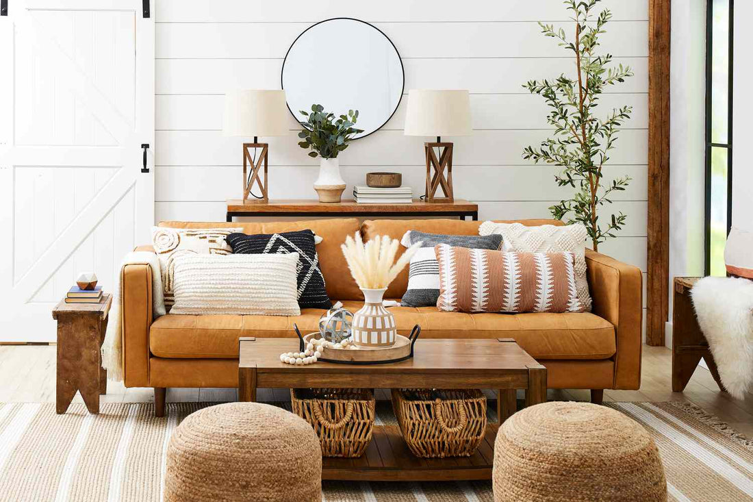 10 Living Room Decor Ideas Using Rattan Accessories