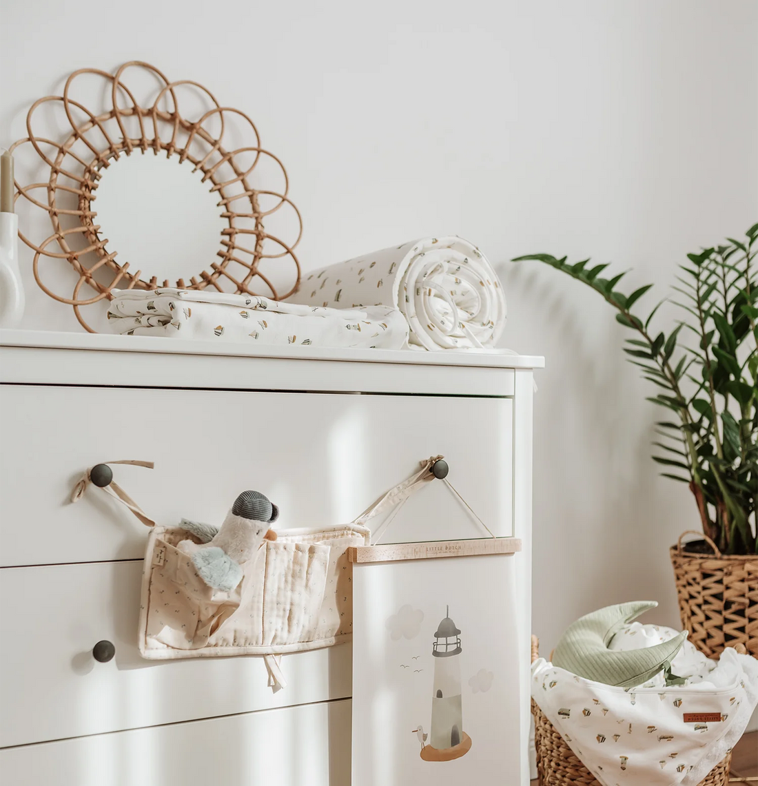 How To Effortlessly Create A Cheerful Nursery Room Using Rattan